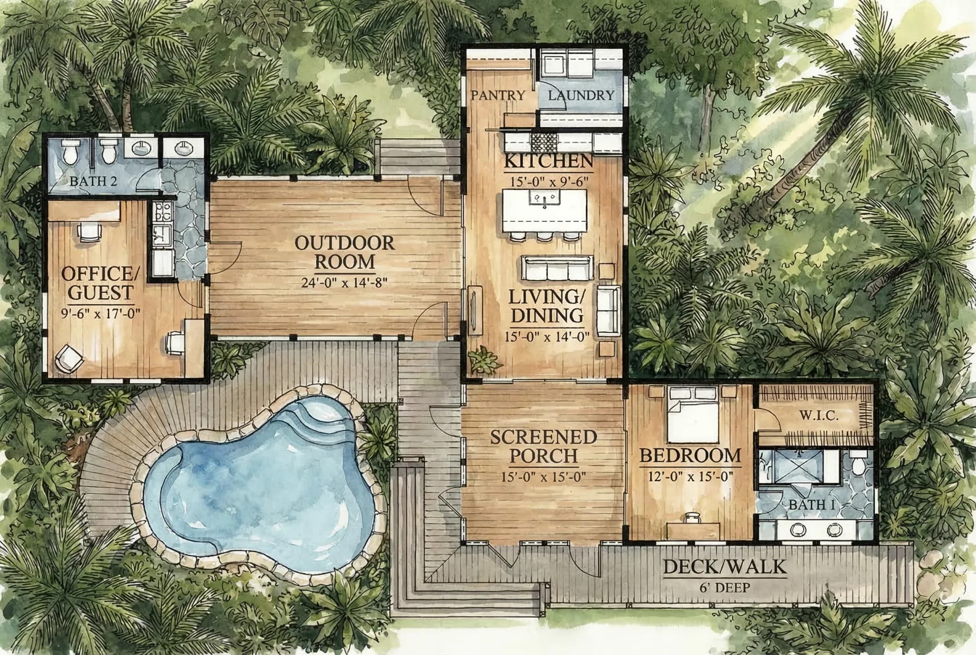 The Berg — site plan (artist concept)